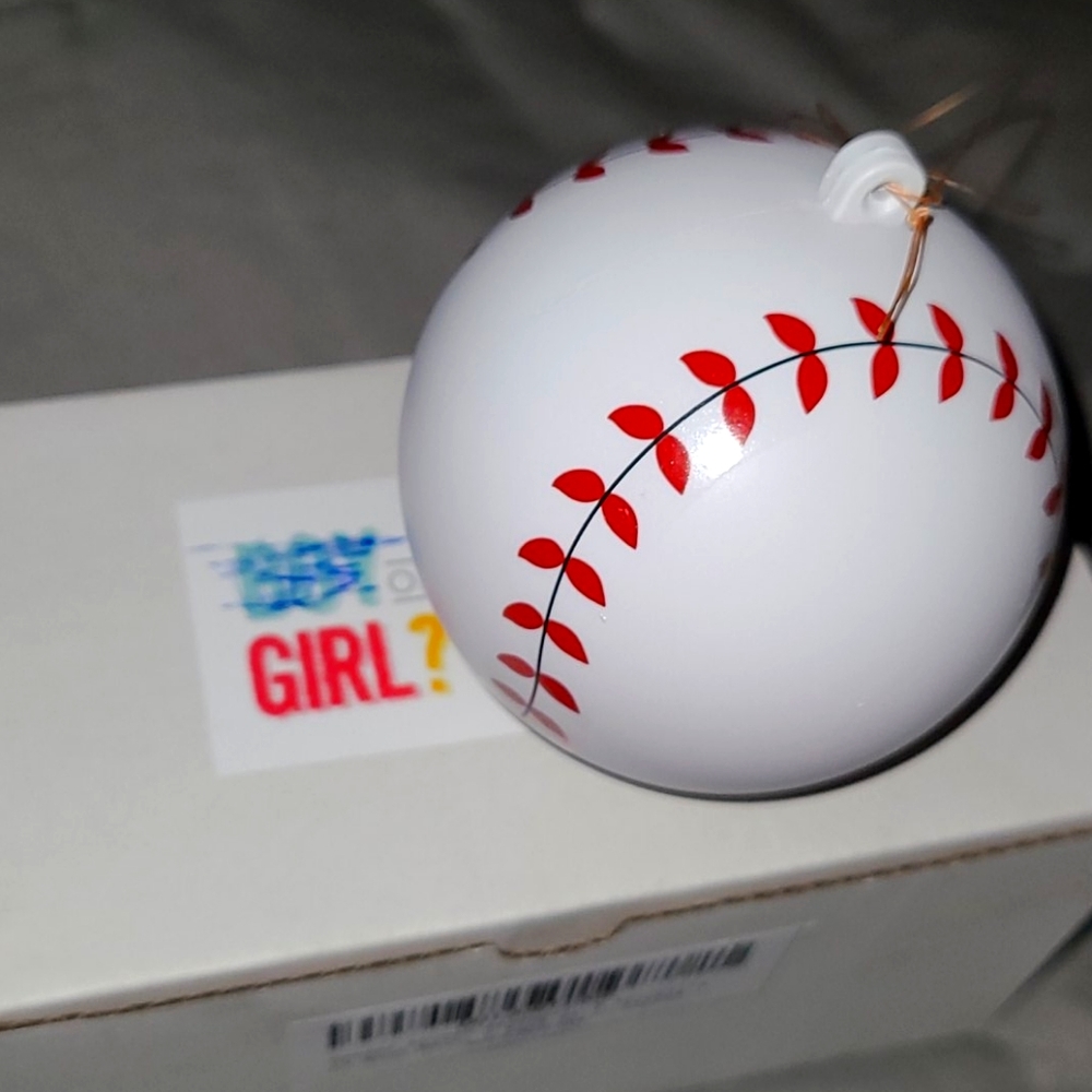 Gender Reveal Baseball